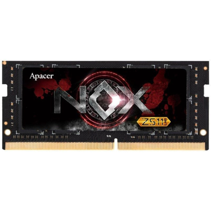 Memoria ram apacer nox 16gb/ ddr4/ 3200mhz/ 1.2v/ cl20/ sodimm