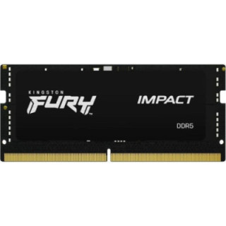 Memoria ram kingston fury impact 32gb/ ddr5/ 5600mhz/ 1.1v/ cl40/ sodimm