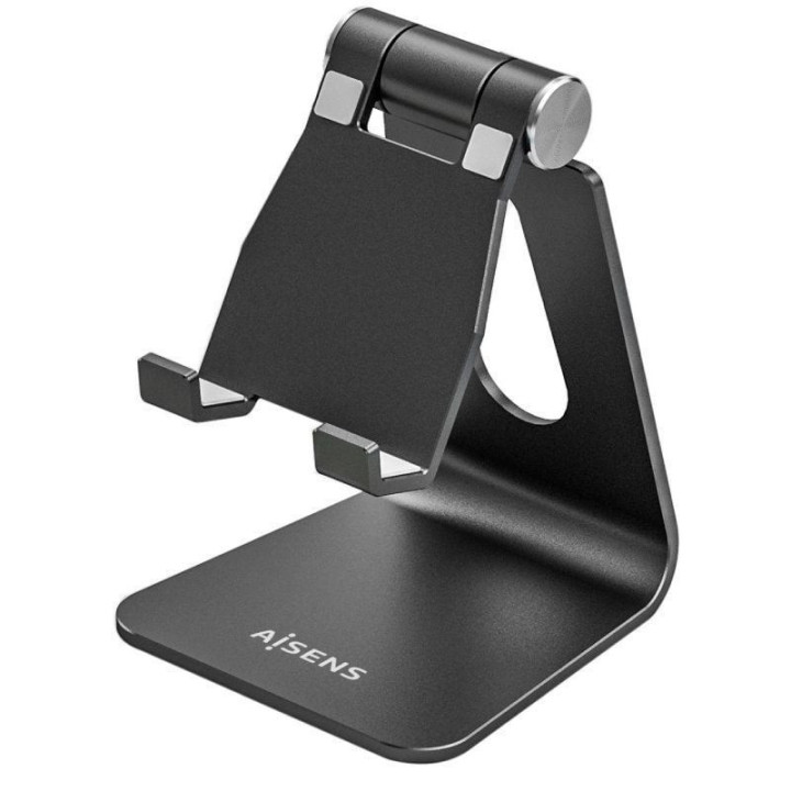 Soporte para smartphone/tablet aisens ms1pm-084/ negro