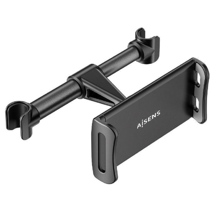 Soporte de smartphone para coche /tablet aisens msc1p-107/ negro
