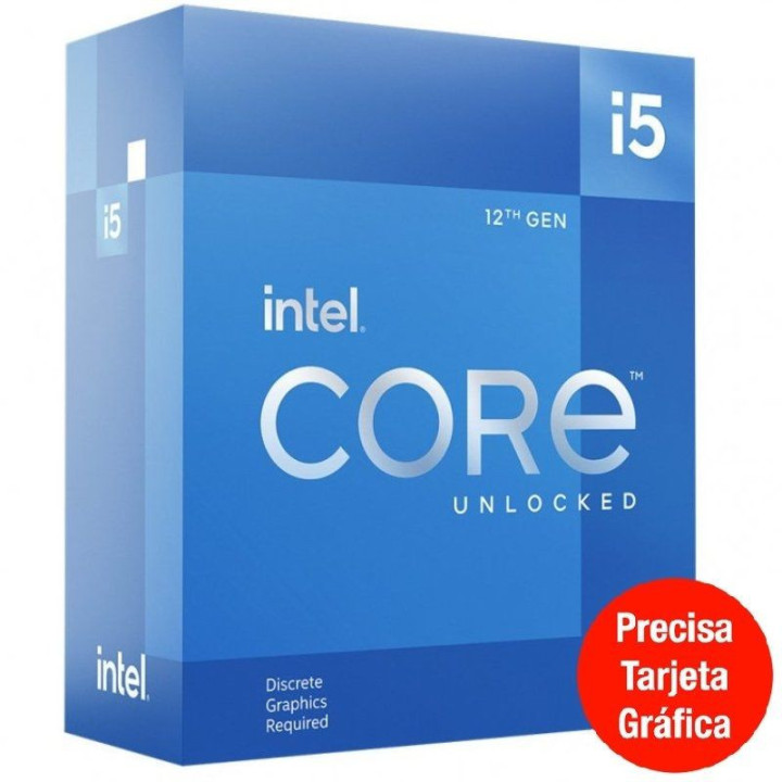 Procesador intel core i5-12600kf 3.70ghz socket 1700