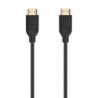 Cable hdmi 2.0 4k ccs aisens a120-0734/ hdmi macho - hdmi macho/ hasta 10w/ 2250mbps/ 5m/ negro