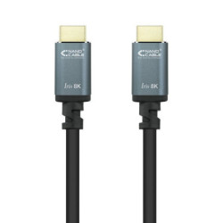 Cable hdmi 2.1 8k nanocable 10.15.8002/ hdmi macho - hdmi macho/ 2m/ negro