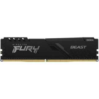 Memoria ram kingston fury beast rgb 16gb/ ddr4/ 3600mhz/ 1.35v/ cl18/ dimm