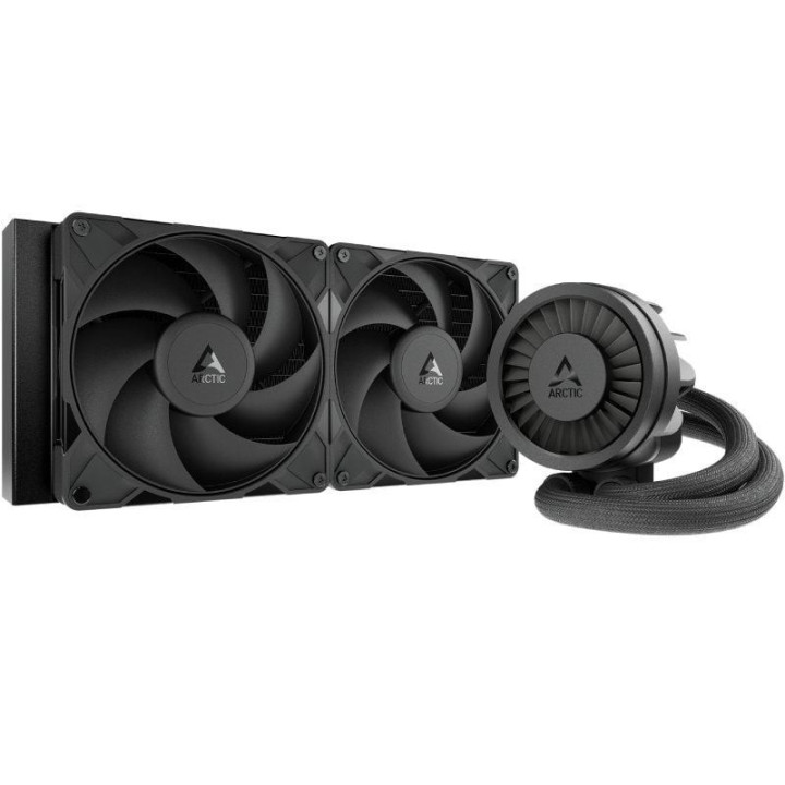 Sistema de refrigeración líquida arctic liquid freezer iii pro 280/ negro
