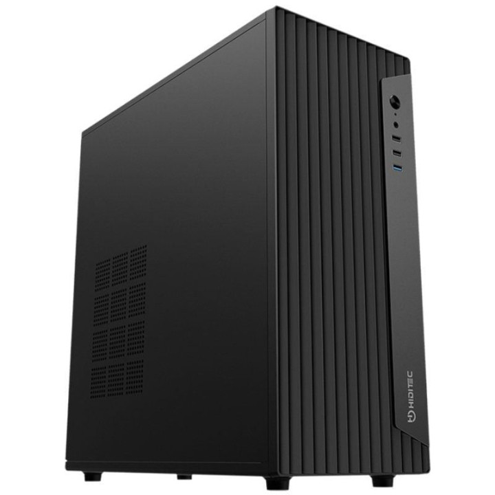 Caja semitorre hiditec blok psu cha010062 con fuente 500w