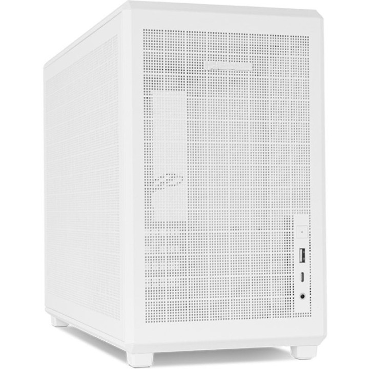 Caja minitorre nox hummer refresh/ blanca