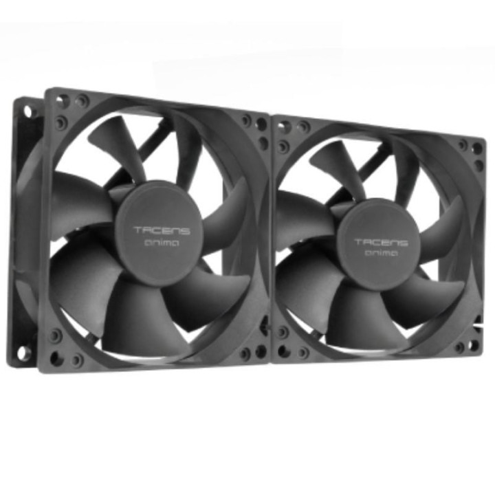 Pack 2 ventiladores tacens af8x2/ 8cm