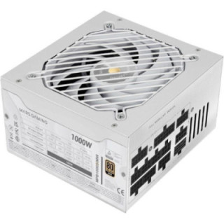 Fuente de alimentación mars gaming mpb1000sim/ 1000w/ ventilador 14cm/ atx 3.1/ pcie 5.1/ 80 plus gold/ blanca