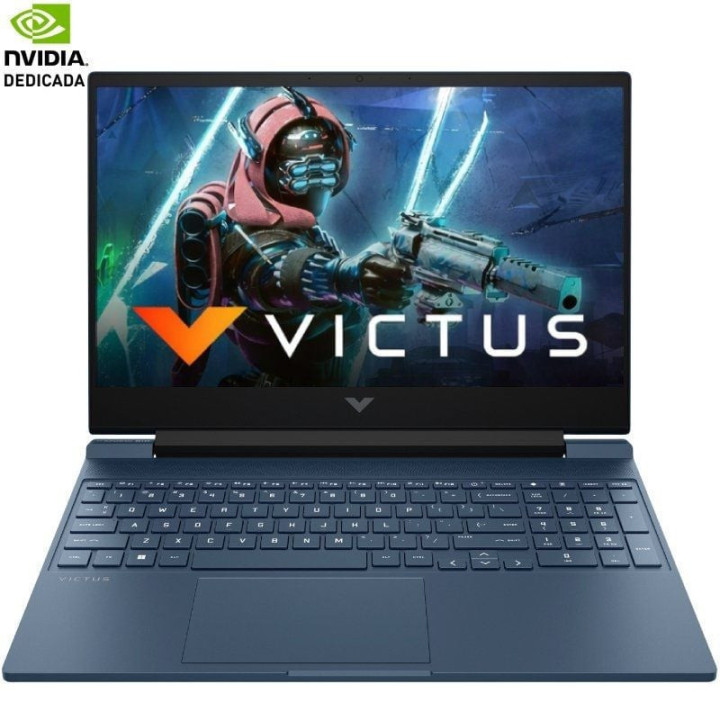 Portátil gaming hp victus 15-fa2039ns intel core 7-240h/ 16gb/ 1tb ssd/ geforce rtx 5060/ 15.6'/ sin sistema operativo