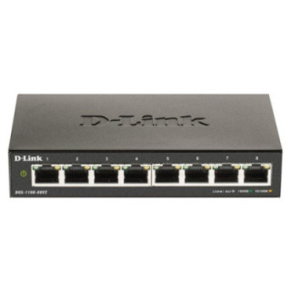 Switch gestionable d-link dgs-1100-08v2 8 puertos/ rj-45 10/100/1000