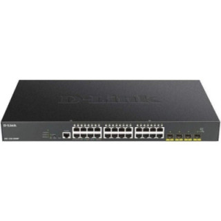 Switch gestionable d-link smart dgs-1250-28xmp 28 puertos/ rj-45 10/100/1000 poe/ sfp