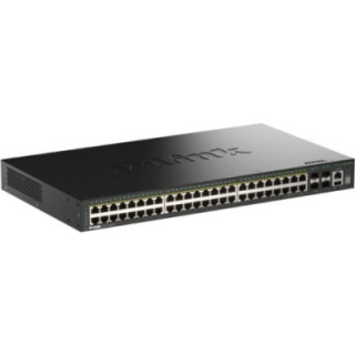 Switch gestionable d-link dgs-1530-52p/e 48 puertos/ rj-45 10/100/1000/ sfp/ poe
