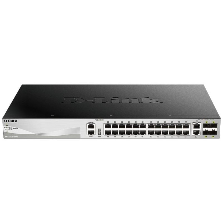 Switch gestionable d-link dgs-3130-30s/e 28 puertos/ rj-45 10/100/1000/ sfp