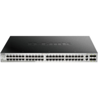 Switch gestionable d-link dgs-3130-54ts/e 50 puertos/ rj-45 10gbps/ sfp/ poe