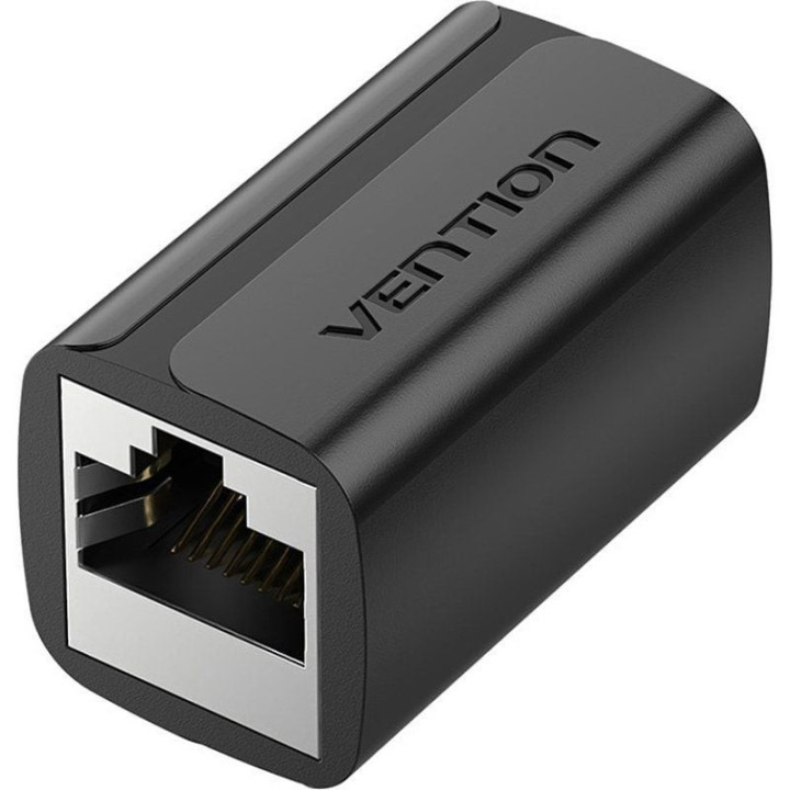 Adaptador conector vention rj45 ipwb0 cat.7 ftp/ rj45 hembra - rj45 hembra/ negro