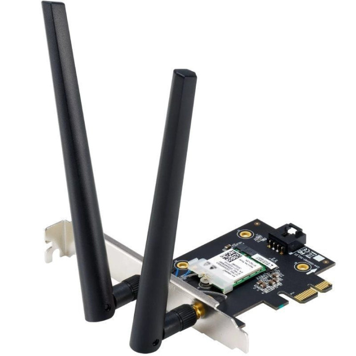 Tarjeta de red inalámbrica-pci express asus pce-be6500/ 6500mbps/ 2.4/5/6ghz
