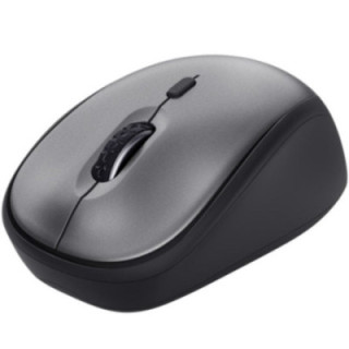 Ratón mini inalámbrico trust yvi+ silent/ hasta 1600 dpi/ negro