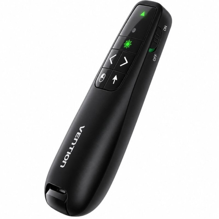 Presentador inalámbrico vention kqpb0-gl/ 2.4ghz/ negro