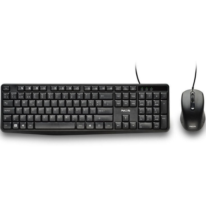 Teclado y ratón ngs cocoa kit v2