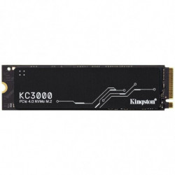 Disco ssd kingston kc3000 512gb/ m.2 2280 pcie 4.0/ con disipador de calor