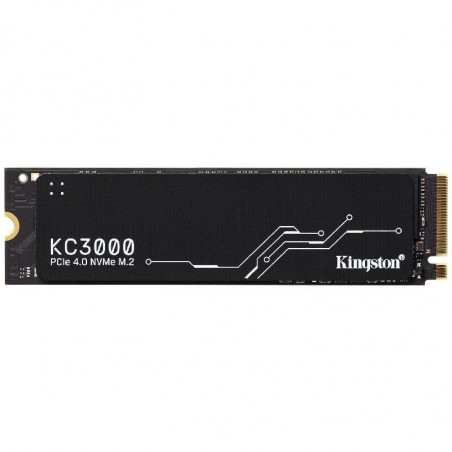 Disco ssd kingston kc3000 512gb/ m.2 2280 pcie 4.0/ con disipador de calor