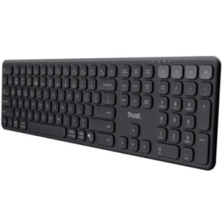 Teclado compacto inalámbrico trust vaiya