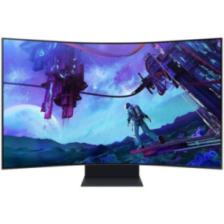 Monitor gaming curvo samsung odyssey ark s55cg970nu 55'/ 4k/ 1ms/ 165hz/ va/ regulable en altura/ smart tv/ multimedia/ negro