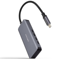 Hub usb tipo-c nanocable...
