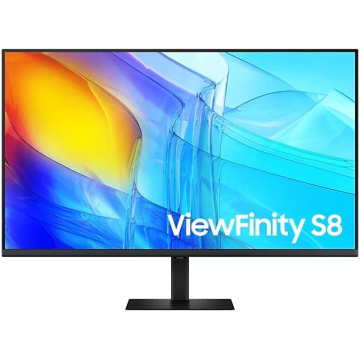 Monitor profesional samsung viewfinity s8 s80d s37d800eau 37'/ 4k/ regulable en altura/ negro
