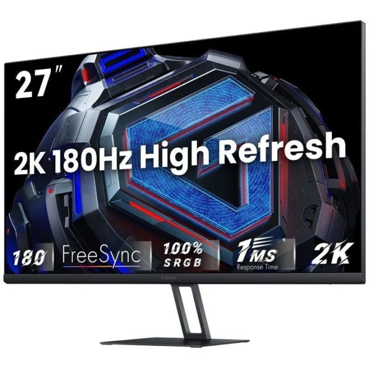 Monitor gaming xiaomi gaming monitor g27qi 27'/ qhd/ 1ms/ 180hz/ ips/ negro