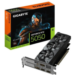 Tarjeta gráfica gigabyte geforce rtx 5050 oc low profile/ 8gb gddr6/ compatible con perfil bajo