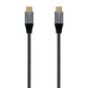 Cable usb 3.2 tipo-c aisens a107-0672 20gbps 100w/ usb tipo-c macho - usb tipo-c macho/ hasta 100w/ 2500mbps/ 1.5m/ gris