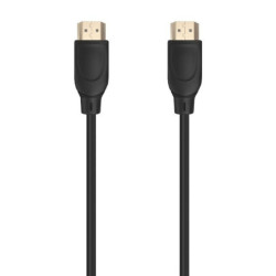 Cable hdmi 2.0 4k aisens a120-0725/ hdmi macho - hdmi macho/ hasta 10w/ 2250mbps/ 3m/ negro