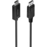 Cable conversor aisens a125-0895/ displayport macho - hdmi macho/ 3m/ negro