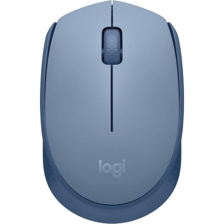 Ratón inalámbrico logitech m171/ hasta 1000 dpi/ gris azulado