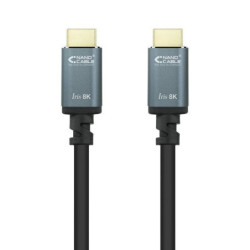 Cable hdmi 2.1 8k nanocable 10.15.8002/ hdmi macho - hdmi macho/ 2m/ negro