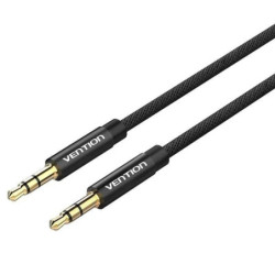 Cable estéreo vention bagbg/ jack 3.5 macho - jack 3.5 macho/ 1.5m/ negro