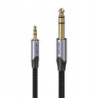 Cable estéreo vention bauhd/ jack 3.5 macho - jack 6.3 macho/ 50cm/ gris