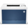 Impresora láser color hp laserjet pro 4202dn dúplex/ blanca y azul