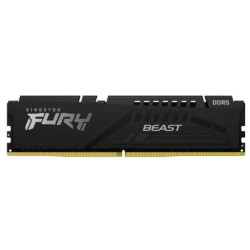 Memoria ram kingston fury beast 16gb/ ddr5/ 5200mhz/ 1.1v/ cl38/ dimm