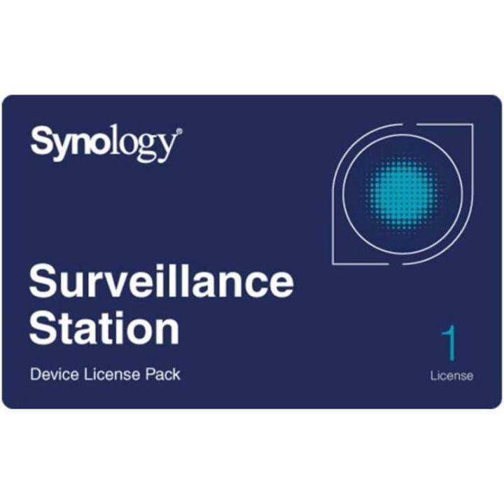 Licencia física synology surveillance device license pack/ 1 dispositivo