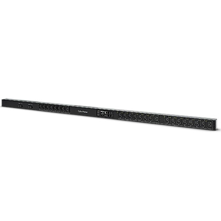 Unidad de distribución para alimentación cyberpower pdu81405/ 32a/ 21x iec c13/ 3x iec c19/ formato rack 0u