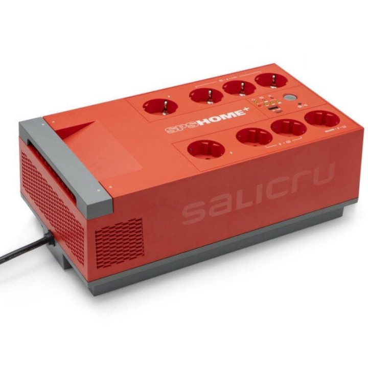 Sai línea interactiva salicru sps 1000+/ 1000va-600w/ 8 salidas/ formato rack