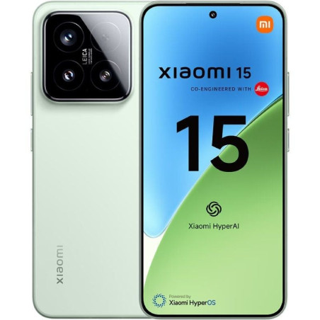 Smartphone xiaomi 15 nfc 12gb/ 512gb/ 6.36'/ 5g/ verde