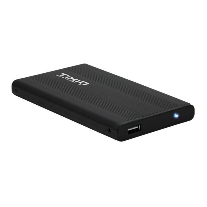 Caja externa para disco duro de 2.5' tooq tqe-2510b/ usb 2.0