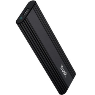Caja externa para disco ssd m.2 trust 25806/ usb 3.2 gen2/ sin tornillos