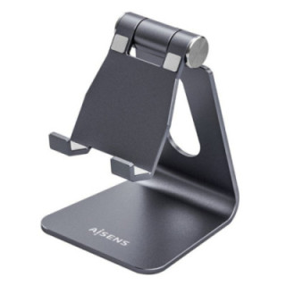 Soporte para smartphone/tablet aisens ms1pm-083/ gris