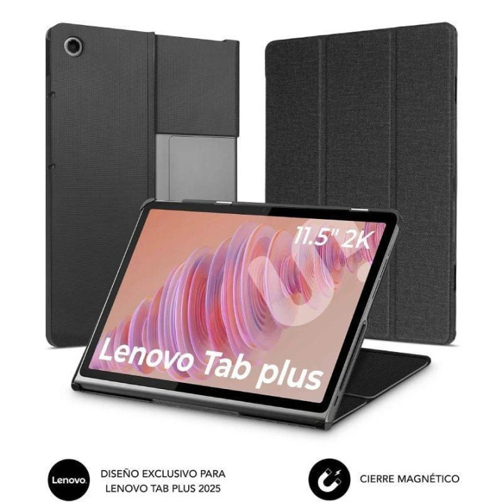 Funda subblim shock case lenovo tab plus 2025 11,5'/ negra