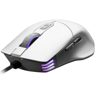 Ratón gaming evga x12/ hasta 16000 dpi/ blanco